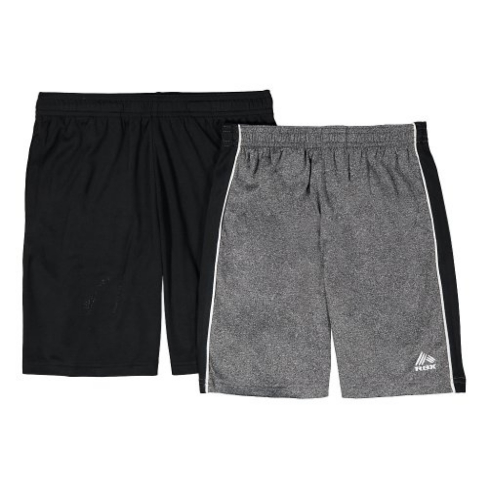 RBX Heather Gray Lightweight Shorts Set